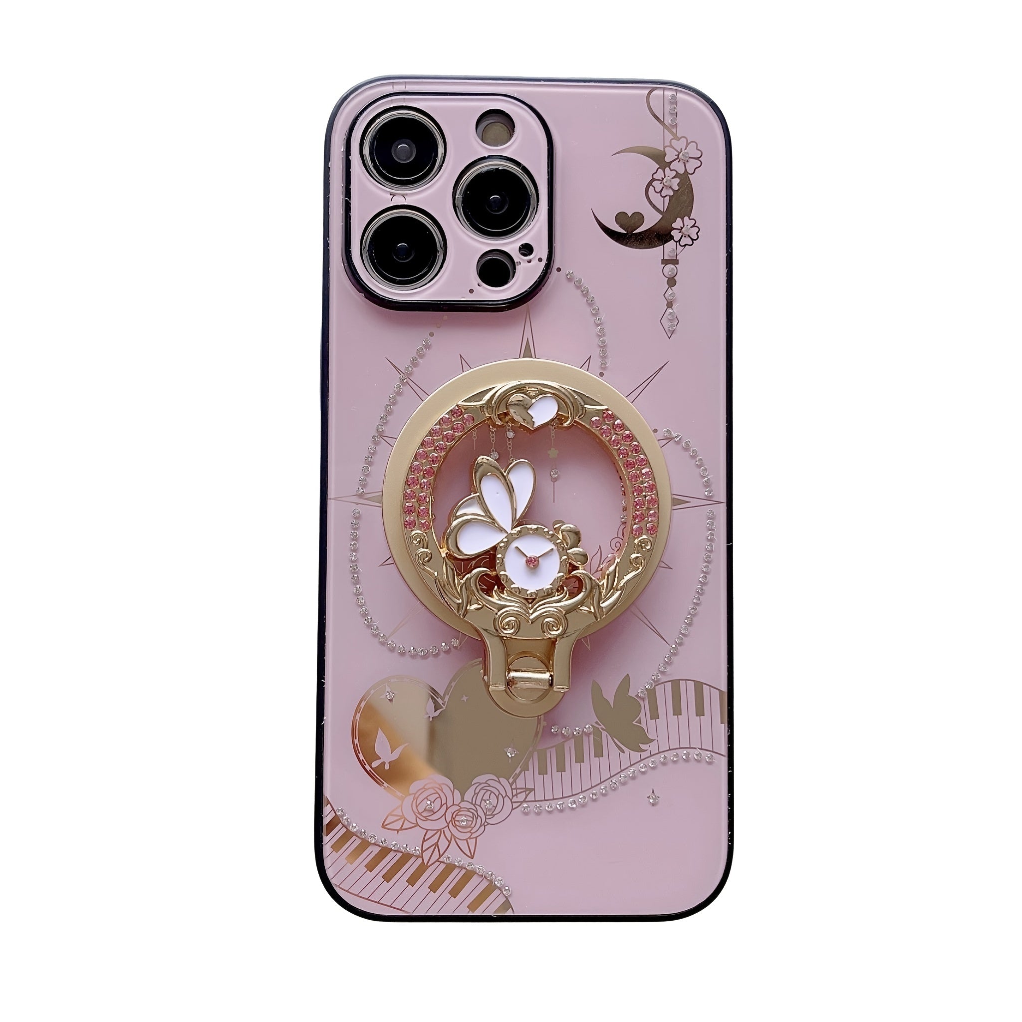 Magntic Luxury Bling Crystal Artificial Diamond iPhone Case